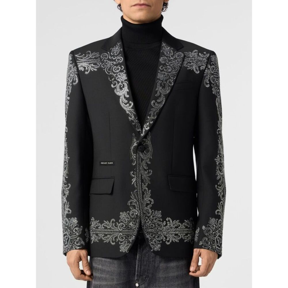 Philipp Plein Blazer Men Black